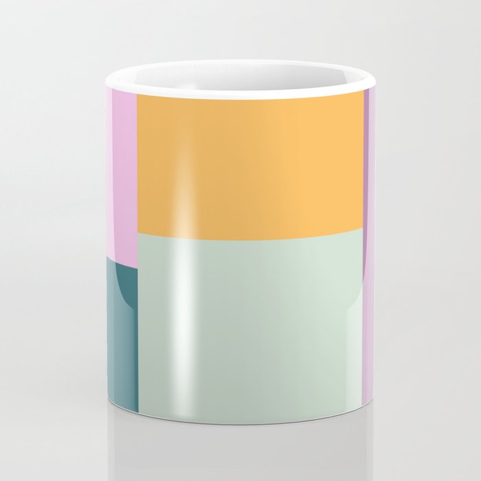 Playful Colorful Shapes 21  Coffee Mug Gallery Image 4