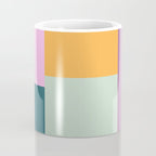 Playful Colorful Shapes 21  Coffee Mug Gallery Image 4