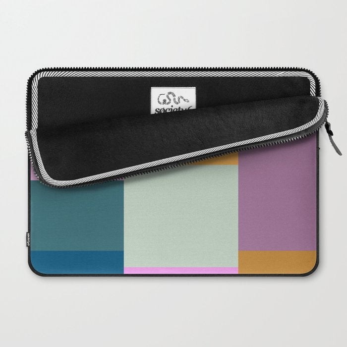 Playful Colorful Shapes 21  Laptop Sleeve Gallery Image 2