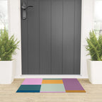 Playful Colorful Shapes 21  Welcome Mat Gallery Image 3