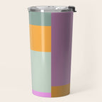 Playful Colorful Shapes 21  Travel Mug Gallery Image 2