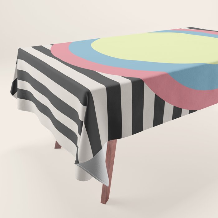 Retro Fusion Eclectic Revival Tablecloth Gallery Image 1