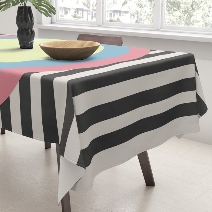 Retro Fusion Eclectic Revival Tablecloth Gallery Image 3