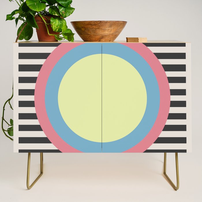 Retro Fusion Eclectic Revival Credenza Gallery Image 1