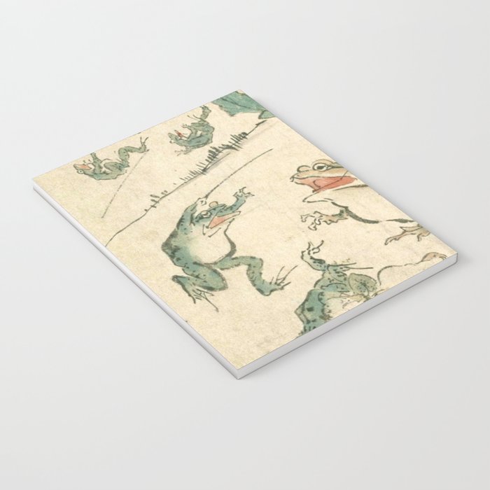 Battle Of The Frogs - Kawanabe Kyosai Notebook Gallery Image 3