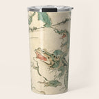 Battle Of The Frogs - Kawanabe Kyosai Travel Mug Gallery Image 1