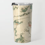 Battle Of The Frogs - Kawanabe Kyosai Travel Mug Gallery Image 3