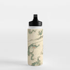 Battle Of The Frogs - Kawanabe Kyosai Water Bottle Gallery Image 3