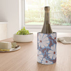 Retro modern white daisies illustration  Wine Chiller Gallery Image 4