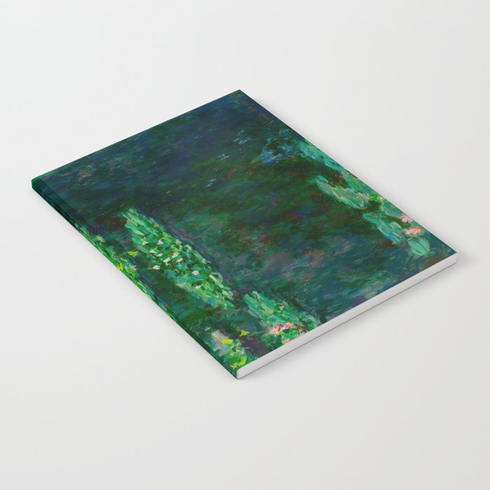 Claude Monet Impressionist Landscape Oil Painting Waterlilies Notebook Gallery Image 2