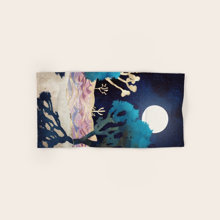 Desert Lake Moonlight Towels Gallery Image 1