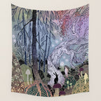 Child of the Woods Wall Tapestry Gallery Image 4