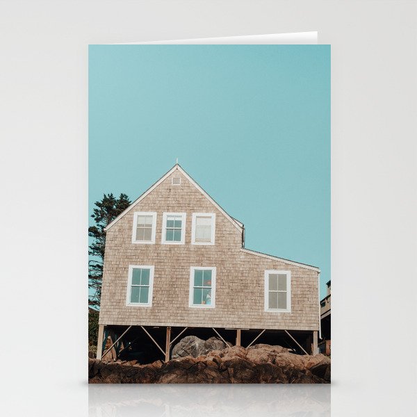 Cottage by the Sea Stationery Card Gallery Image 1