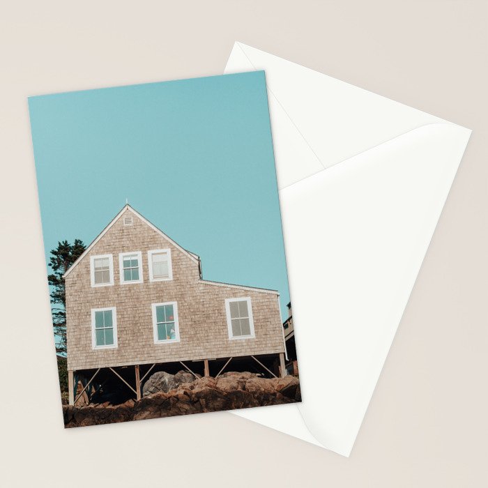 Cottage by the Sea Stationery Card Gallery Image 2