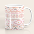 Pink Boho Tribal Aztec Coffee Mug Gallery Image 1