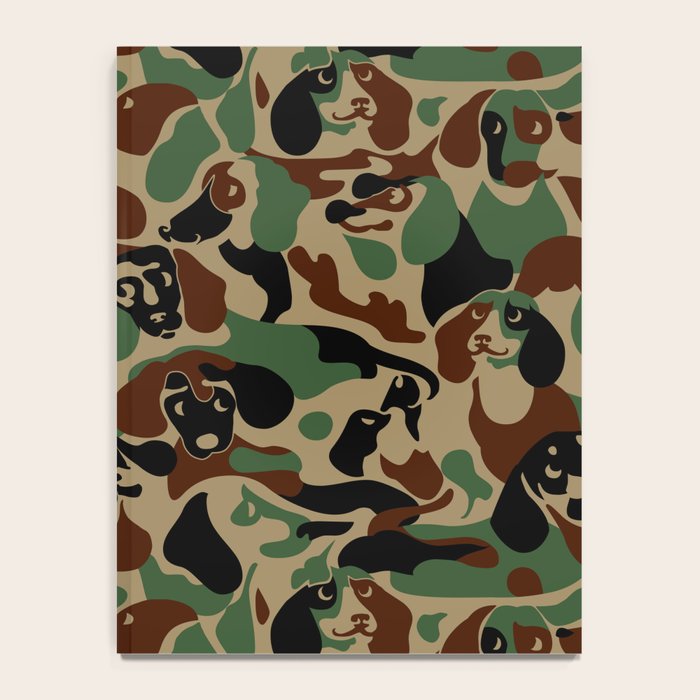 Dachshund  Camouflage Notebook Gallery Image 4