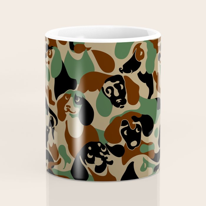 Dachshund  Camouflage Coffee Mug Gallery Image 4