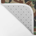Dachshund  Camouflage Bath Mat Gallery Image 2