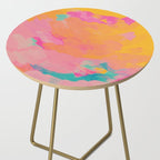 full color abstract sunset Side Table Gallery Image 2