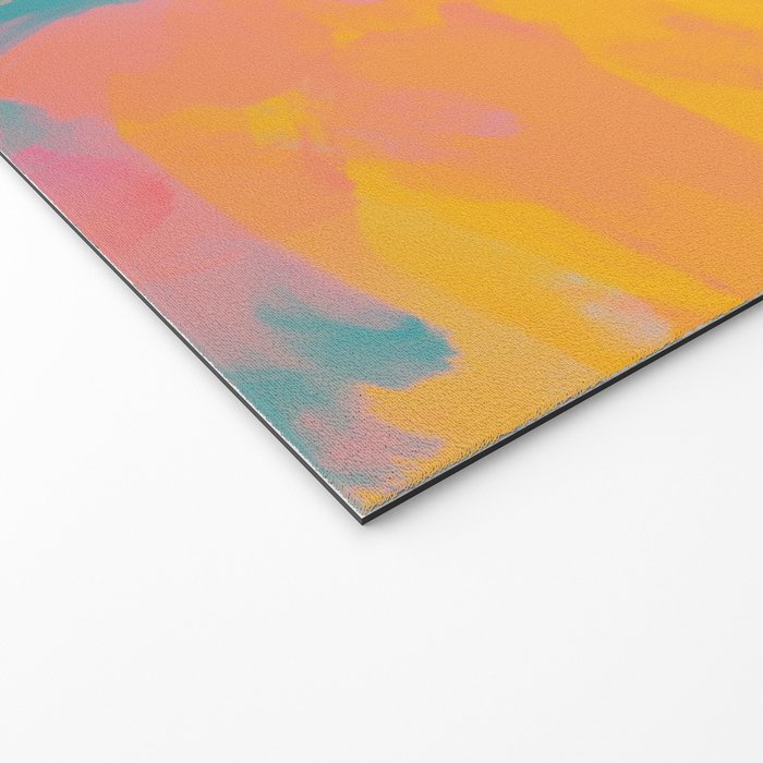 full color abstract sunset Welcome Mat Gallery Image 2