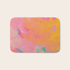 full color abstract sunset Bath Mat Gallery Image 1