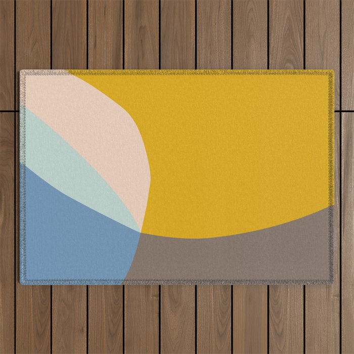 Organic Overlap Outdoor Rug Gallery Image 1