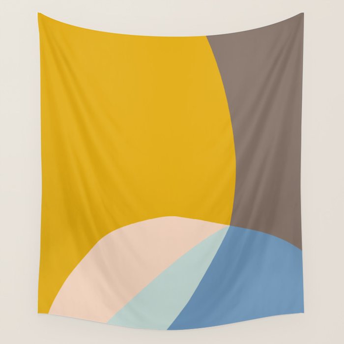 Organic Overlap Wall Tapestry Gallery Image 1