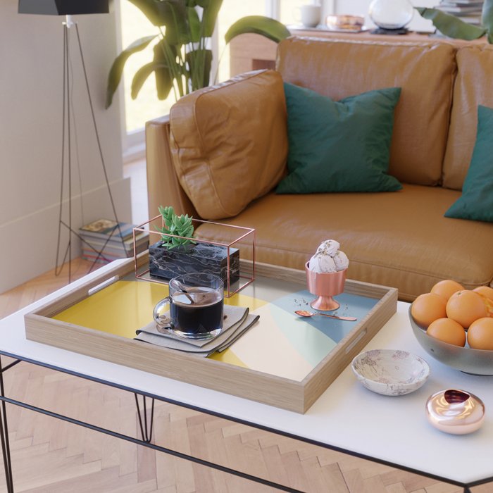 Organic Overlap Serving Tray Gallery Image 2