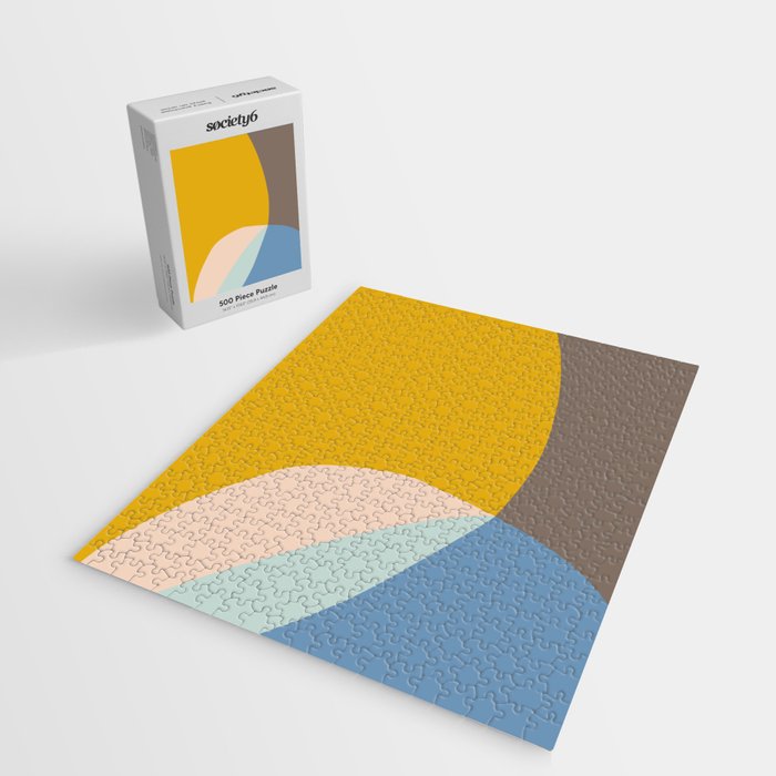 Organic Overlap Jigsaw Puzzle Gallery Image 2