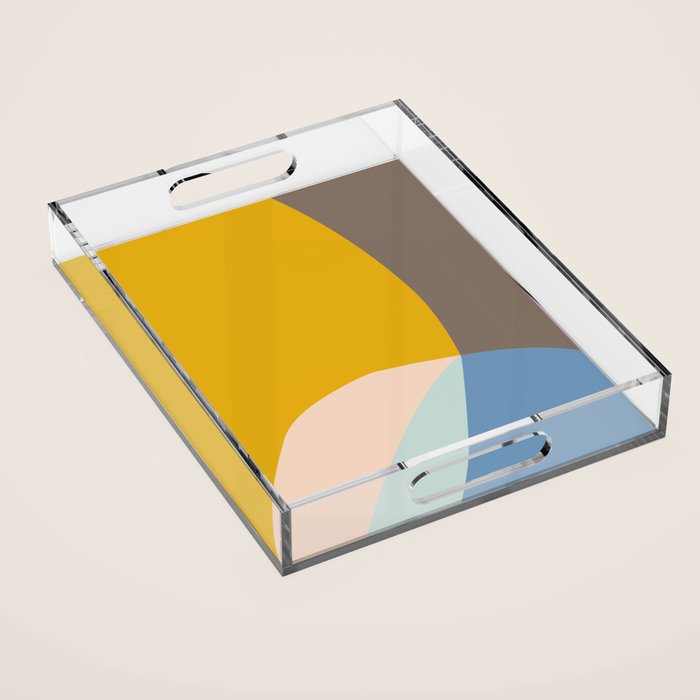 Organic Overlap Acrylic Tray Gallery Image 1