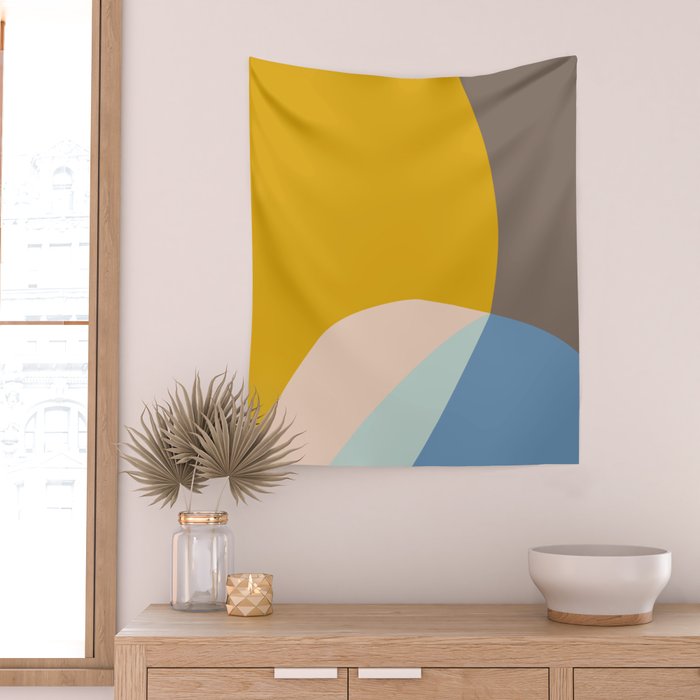 Organic Overlap Wall Tapestry Gallery Image 2