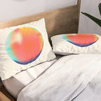 Bright Gradient Sphere  Pillow Sham Gallery Image 2