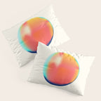 Bright Gradient Sphere  Pillow Sham Gallery Image 3
