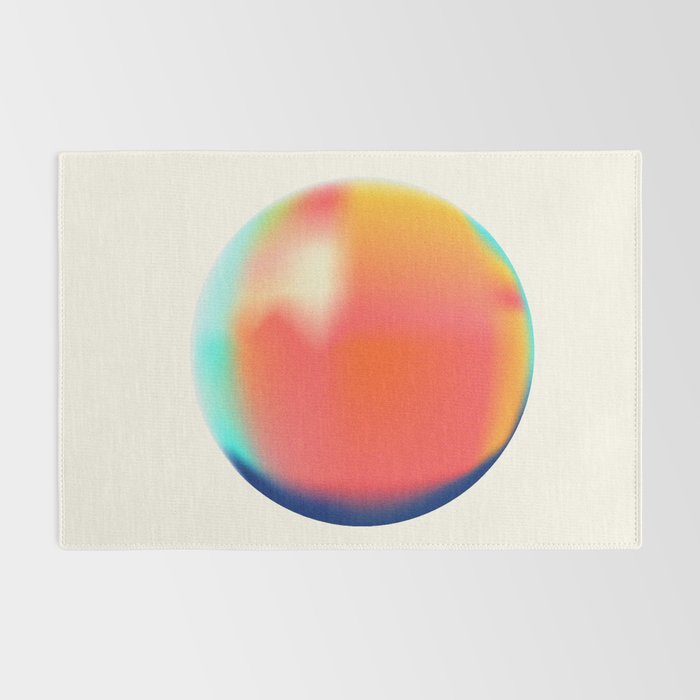 Bright Gradient Sphere  Rug Gallery Image 2