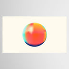 Bright Gradient Sphere  Tablecloth Gallery Image 2