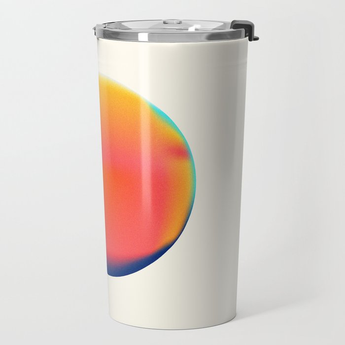 Bright Gradient Sphere  Travel Mug Gallery Image 2
