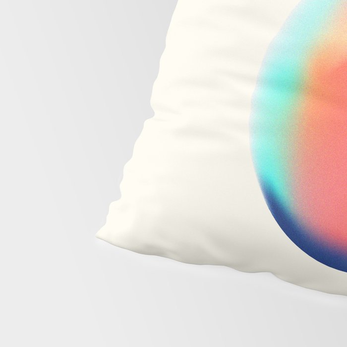 Bright Gradient Sphere  Pillow Sham Gallery Image 4