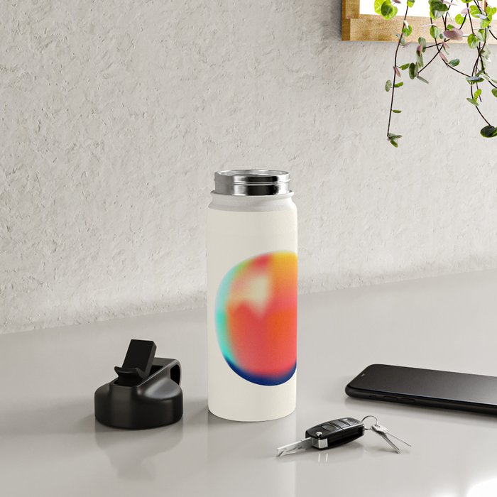 Bright Gradient Sphere  Water Bottle Gallery Image 4
