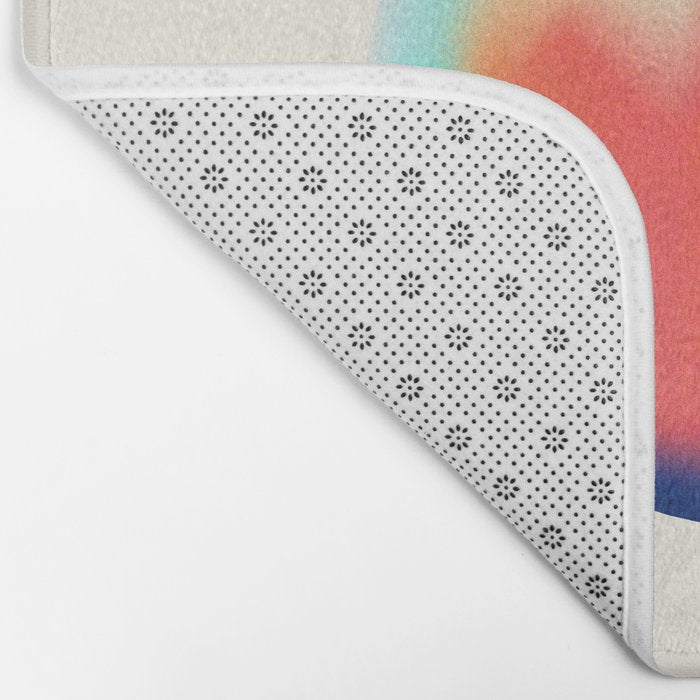 Bright Gradient Sphere  Bath Mat Gallery Image 2