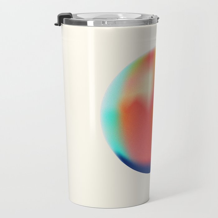 Bright Gradient Sphere  Travel Mug Gallery Image 3