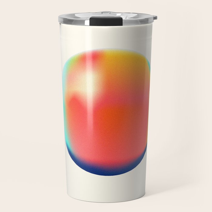 Bright Gradient Sphere  Travel Mug Gallery Image 1
