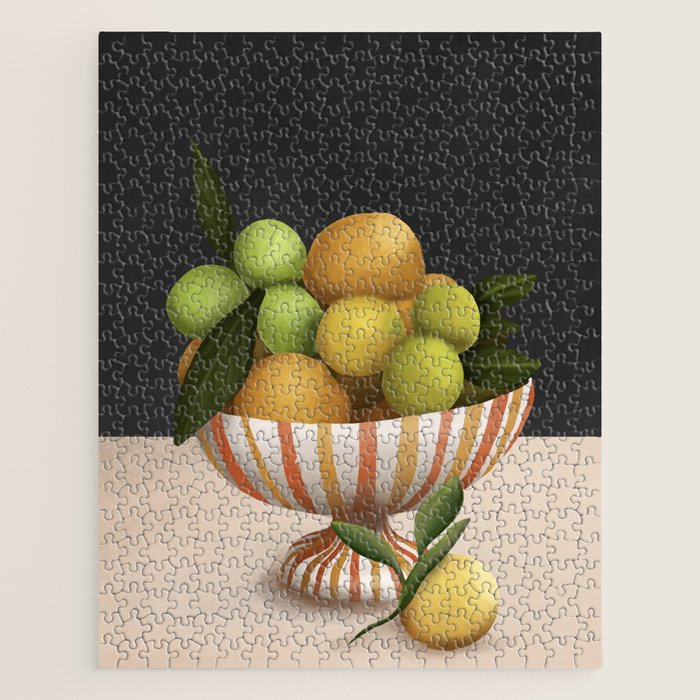 Golden Citrus 2 Jigsaw Puzzle Gallery Image 1