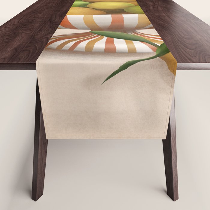 Golden Citrus 2 Table Runner Gallery Image 1