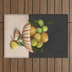 Golden Citrus 2 Outdoor Rug Gallery Image 1