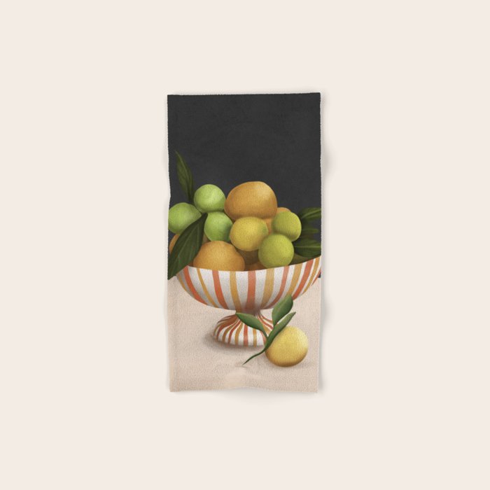 Golden Citrus 2 Bath Towel Gallery Image 1