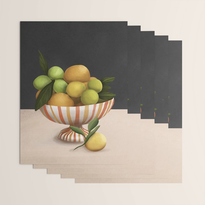 Golden Citrus 2 Wrapping Paper Gallery Image 3