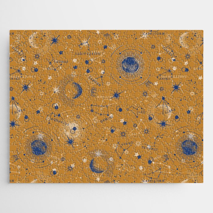 Zodiac abstract YB 1 Jigsaw Puzzle Gallery Image 1