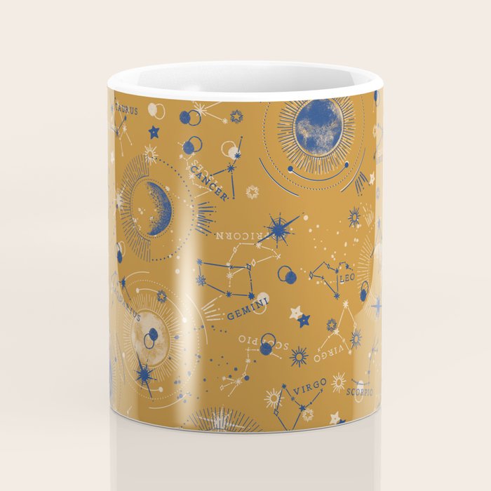 Zodiac abstract YB 1 Coffee Mug Gallery Image 4