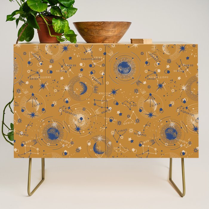 Zodiac abstract YB 1 Credenza Gallery Image 1