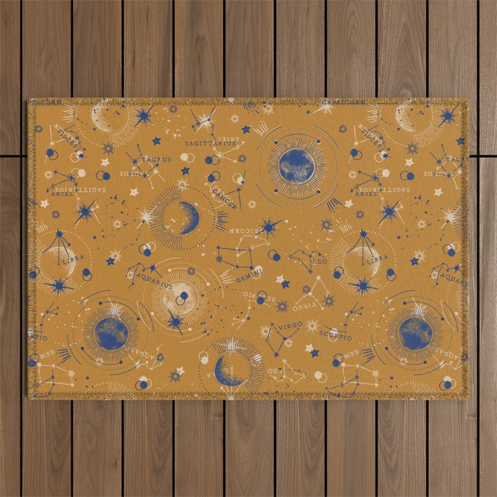Zodiac abstract YB 1 Outdoor Rug Gallery Image 1